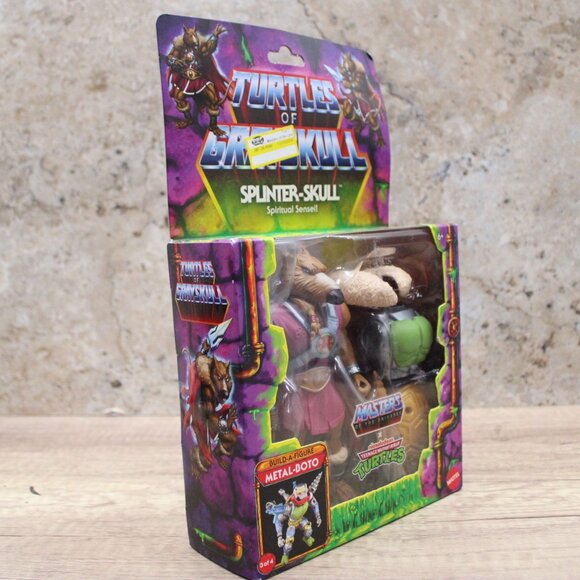 Masters of the Universe Origins Turtles of Grayskull Splinter-Skull MOTU x TMNT - Picture 2 of 7